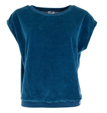 Chills and Fever shirt fenna majolica blue CSS25WT090VX02