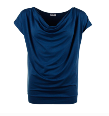 Chills and Fever shirt mimi summer majolica blue CSS25WT002T02