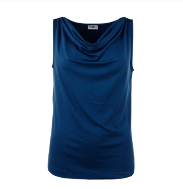 Chills and Fever shirt sally majolica blue CSS25WT085T02