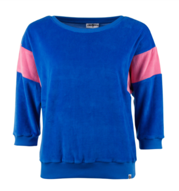 Chills and Fever sweater ona directoire blue CSS25WT063VX03