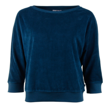 Chills and Fever sweater sybille majolica blue CSS25WT041VX02