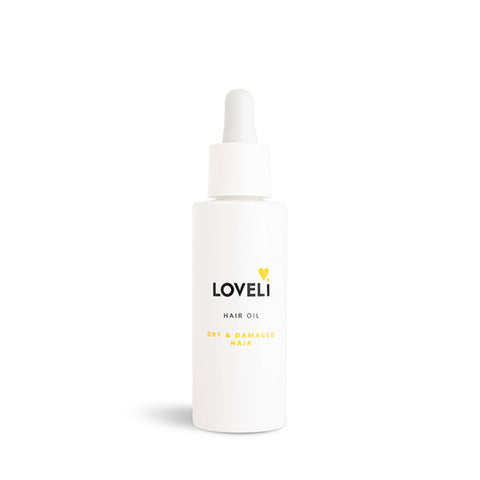 Loveli hair oil dry and damaged hair