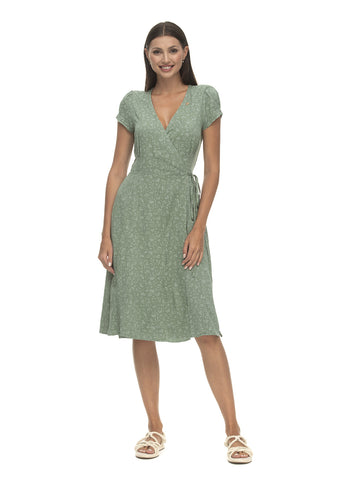 Ragwear dress lowenna dusty green 2311-20040-5036