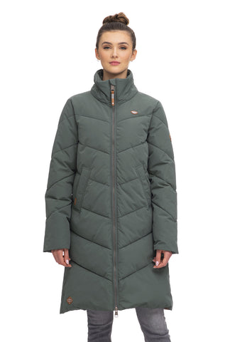 Ragwear jacket rebelka pine green 2321-60033-5016