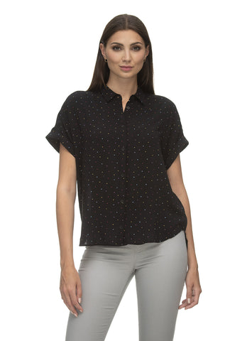 Ragwear top rothea black 2311-10038-1010