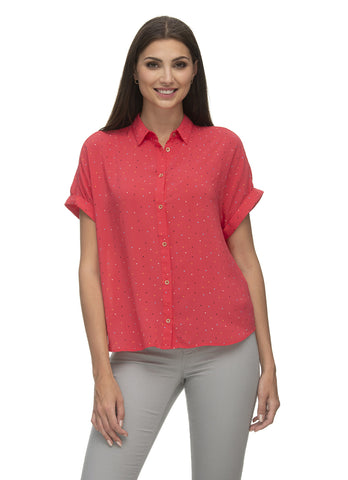 Ragwear top rothea red 2311-10038-4000