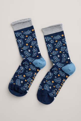 Seasalt Cornwall snowy scenes socks star gazing maritime b-ac18444-32800
