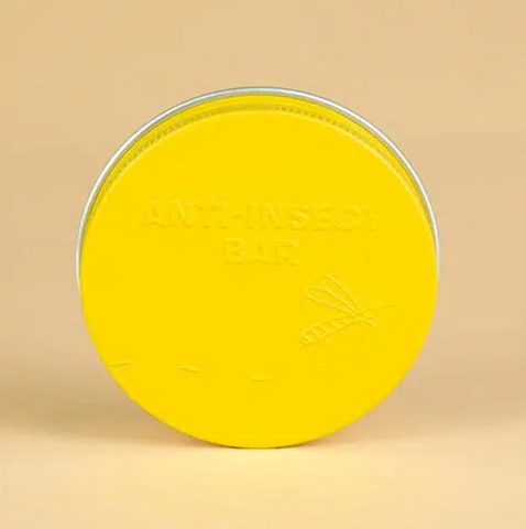 Shampoo Bar anti-insect bar reisblikje