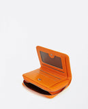Surkana small card wallet with flap orange 24CAVE112-20