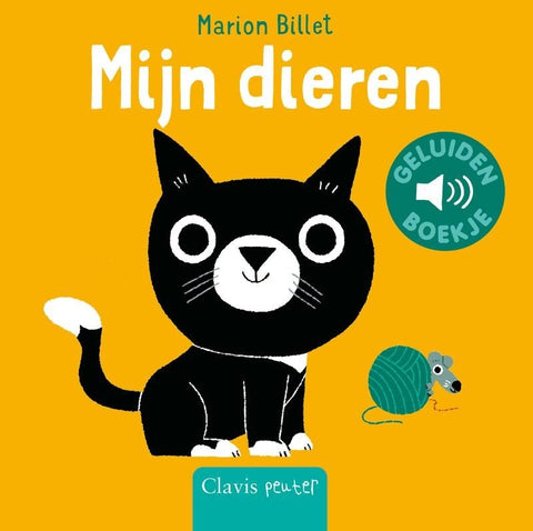 Boek geluidenboekje mijn dieren 9789044845280