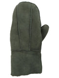 Danefae no waste sheepskin gloves green 12206-3170