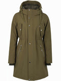 Danefae beate winter parka olive 11985-3425