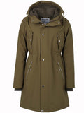 Danefae beate winter parka olive 11985-3425