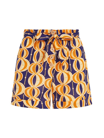 King Louie Renee shorts bambaataa deep blue 07777-443