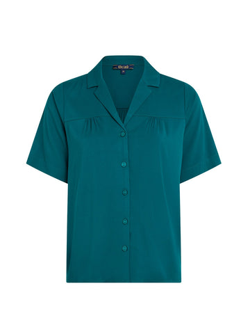 King Louie Tex blouse burla eden green 07757-312