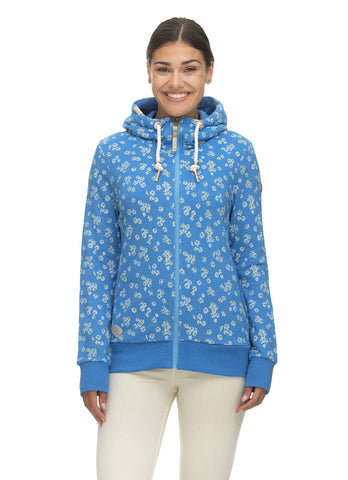 Ragwear sweatshirt angell zip blue 2311-30038-2040