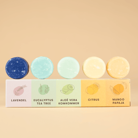 Shampoobar shampoo proefpakket