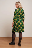 King Louie Emmy Dress Ornette Pine Green