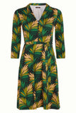 King Louie Emmy Dress Ornette Pine Green