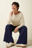King Louie Audrey Top Cottonclub cream