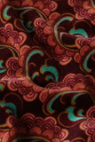 King Louie Dita Dress Winkle Porto red