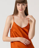 Surkana thin strap top V-neck tile 525LITE024-21