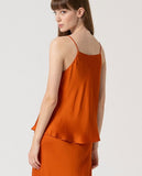 Surkana thin strap top V-neck tile 525LITE024-21