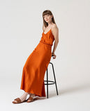 Surkana thin strap top V-neck tile 525LITE024-21