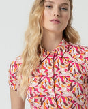 Surkana short sleeve shirt fuchsia