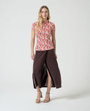 Surkana short sleeve shirt fuchsia