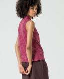 Surkana sleeveless shirt fuchsia
