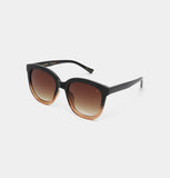 A. Kjaerbede Sunglasses billy black/brown transparent KL2106