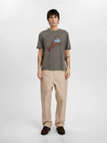 Anerkjendt akkikki enduring s/s tee steel gray 901974-0556
