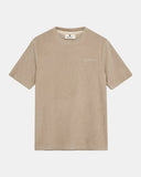 Anerkjendt akkikki frotte tee feather gray 901919-0536