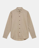 Anerkjendt akleif l/s cot/linen shirt feather gray 901935-0536