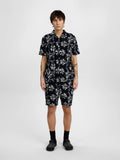 Anerkjendt akleo frotte aop shirt sky captain 901917-3059