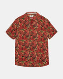 Anerkjendt akleo viscose s/s shirt auburn 901868-1512