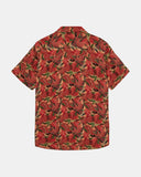 Anerkjendt akleo viscose s/s shirt auburn 901868-1512