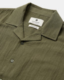 Anerkjendt akleon structure s/s shirt 3 deep lichen green 901861-4081