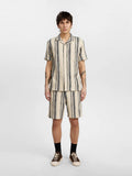 Anerkjendt akleon structure s/s shirt tofu 901857-9503