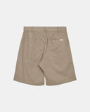 Anerkjendt aklt james cot/linen ela shorts feather gray 901937-0536