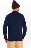 Anerkjendt akrico lambswool knit dark navy 900972-3094