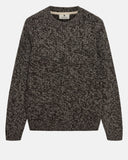 Anerkjendt aksune heavy crew knit incense 901746-5523