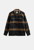 Anerkjendt AKOSCAR HEAVY TWILL CHECK OVERSHIRT Forest night