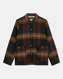 Anerkjendt AKOSCAR HEAVY TWILL OVERSHIRT Forest night