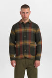 Anerkjendt AKOSCAR HEAVY TWILL OVERSHIRT Forest night