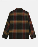 Anerkjendt AKOSCAR HEAVY TWILL OVERSHIRT Forest night