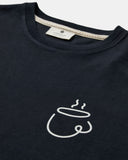 Anerkjendt AKVILLADS ESPRESSO PRINT S/S TEE Sky Captain