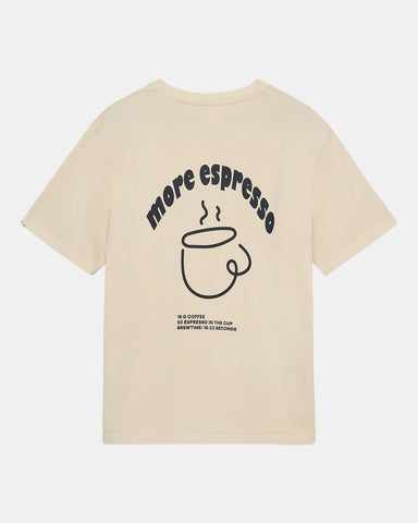 Anerkjendt AKVILLADS ESPRESSO PRINT S/S TEE Tofu