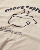 Anerkjendt AKVILLADS ESPRESSO PRINT S/S TEE Tofu